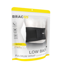 Load image into Gallery viewer, BRACOO BS30 Low Back Fulcrum Wrap ComfyFit with Splint