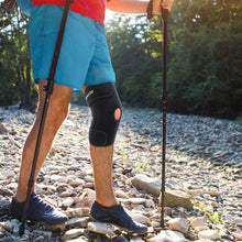 Load image into Gallery viewer, BRACOO KB30 Knee Fulcrum Wrap Dual Splints Stabilizer with Fixation Pad