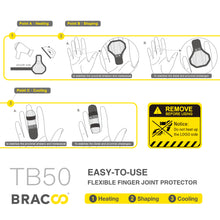 Load image into Gallery viewer, NEW ! ! (*patented)<br/>BRACOO TB50 Finger Armor Wrap 3D Ergo Fixation & Breathable (FlexiFit)