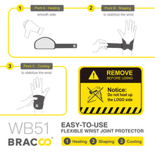 Load image into Gallery viewer, NEW ! ! <br/>BRACOO WB51 Wrist Armor Wrap 3D Ergo Fixation & Breathable