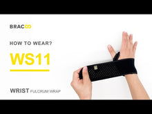 Load and play video in Gallery viewer, BRACOO WS11 Wrist Fulcrum Wrap Easyfit with Splint