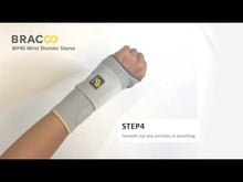 Load and play video in Gallery viewer, NEW ! ! (*patented)<br/>BRACOO WP40 Wrist Shielder Sleeve 3D Ergo Splint w/ Wrap (ModularPro)