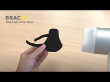 Load and play video in Gallery viewer, NEW ! ! (*patented)<br/>BRACOO TB50 Finger Armor Wrap 3D Ergo Fixation & Breathable (FlexiFit)
