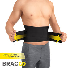 Load image into Gallery viewer, NEW ! ! <br/>BRACOO BS33 Low Back Fulcrum Wrap Easyfit with Splint