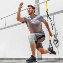 Load image into Gallery viewer, BRACOO KS91 Knee Fulcrum Sleeve Breathable with Ergonomic Cushion Pad (pair) (*patented)