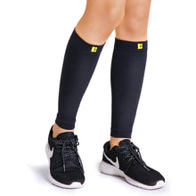 Load image into Gallery viewer, BRACOO LS70 Calf Shielder Sleeve Graduated Compression Black