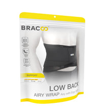 Load image into Gallery viewer, BRACOO BP60 Low Back Airy Wrap Airy with Ergonomic Splint
