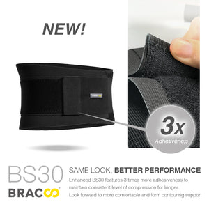 BRACOO BS30 Low Back Fulcrum Wrap ComfyFit with Splint