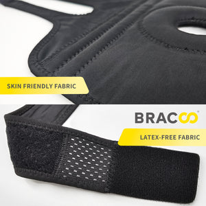 NEW ! ! BRACOO KP32 Knee Airy Wrap Breathable & Ergo Cushion Pad