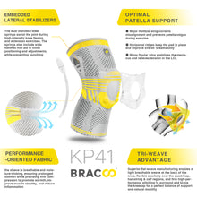 Load image into Gallery viewer, BRACOO KP41 Knee Shielder Sleeve Patented Ergo 3D pad (*patented)
