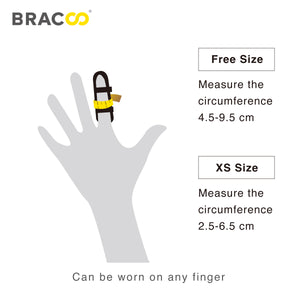 NEW ! ! (*patented)<br/>BRACOO TB50 Finger Armor Wrap 3D Ergo Fixation & Breathable (FlexiFit)