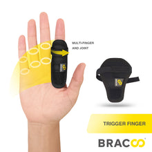 Load image into Gallery viewer, NEW ! ! (*patented)&lt;br/&gt;BRACOO TB50 Finger Armor Wrap 3D Ergo Fixation &amp; Breathable (FlexiFit)
