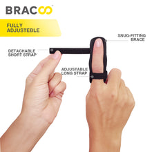 Load image into Gallery viewer, NEW ! ! (*patented)&lt;br/&gt;BRACOO TB50 Finger Armor Wrap 3D Ergo Fixation &amp; Breathable (FlexiFit)
