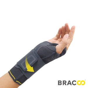 NEW ! ! (*patented)<br/>BRACOO WP40 Wrist Shielder Sleeve 3D Ergo Splint w/ Wrap (ModularPro)