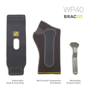 NEW ! ! (*patented)<br/>BRACOO WP40 Wrist Shielder Sleeve 3D Ergo Splint w/ Wrap (ModularPro)