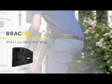 Load and play video in Gallery viewer, BRACOO BP61 Low Back Airy Wrap with Cushion &amp; Fixation (*patented)
