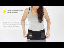 Load and play video in Gallery viewer, BRACOO BP60 Low Back Airy Wrap Airy with Ergonomic Splint
