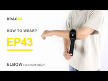 Load and play video in Gallery viewer, NEW ! ! &lt;br/&gt;BRACOO EP43 Tennis/Golf Elbow Fulcrum Wrap 3D Ergo EVA Pad
