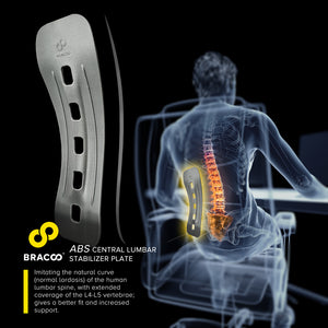BRACOO BB31 Low Back Armor Wrap Airy Ortho 3D Fixation Design (*patented)