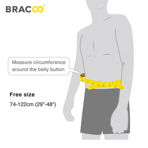 NEW ! ! <br/>BRACOO BS33 Low Back Fulcrum Wrap Easyfit with Splint