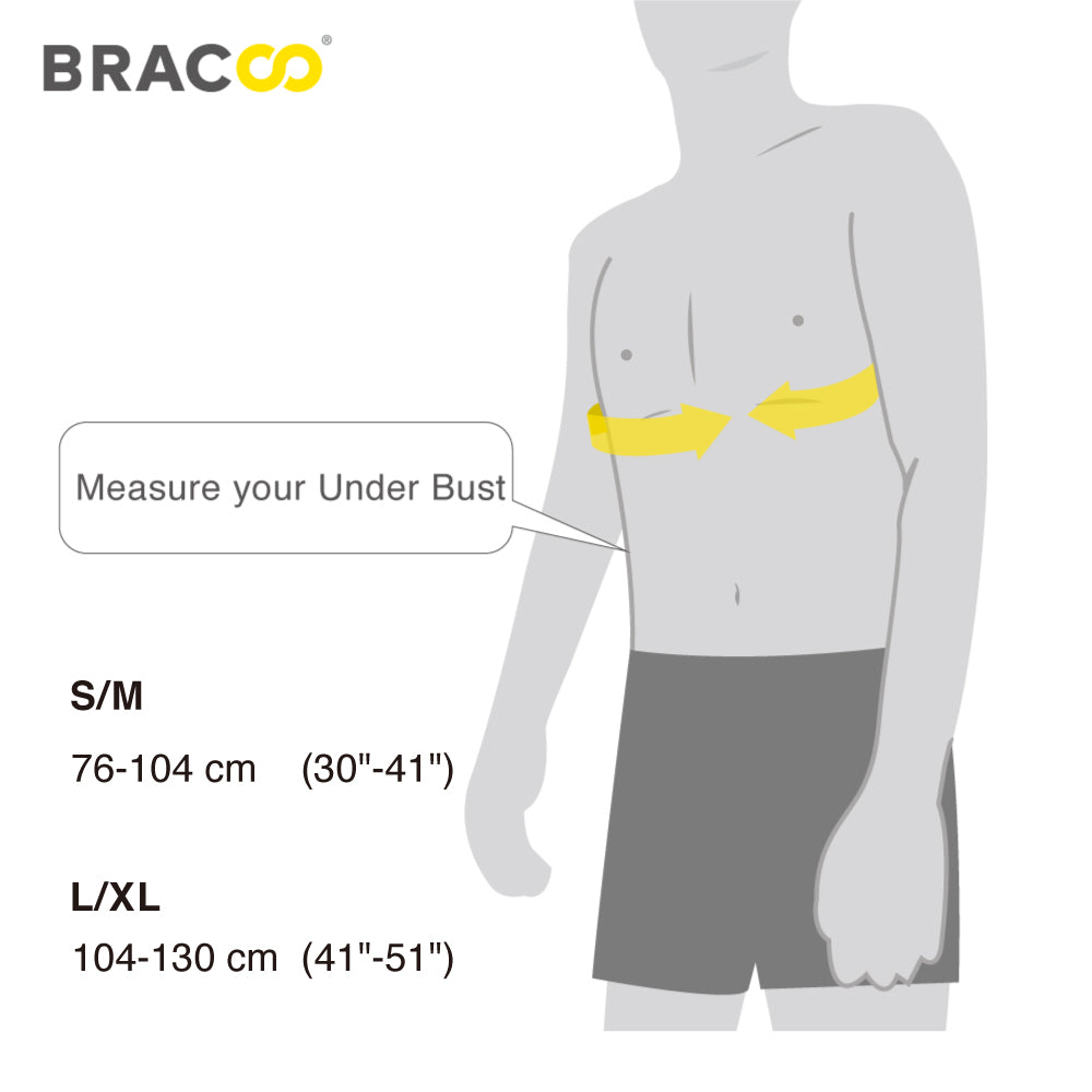 NEW ! ! BRACOO BS34 Upper Back Fulcrum Wrap Ergonomic Splint – Bracoo Global