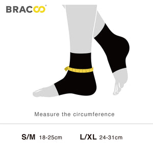 NEW ! ! <br/>FS60 Ankle Airy Sleeve Breathable & 4-way stretch with Wrap (Pair)