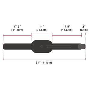 BRACOO IA80 Advanced Thermal Therapy Belt - For Waist & Shoulder (with 6 Inch Ice Hot Bag)