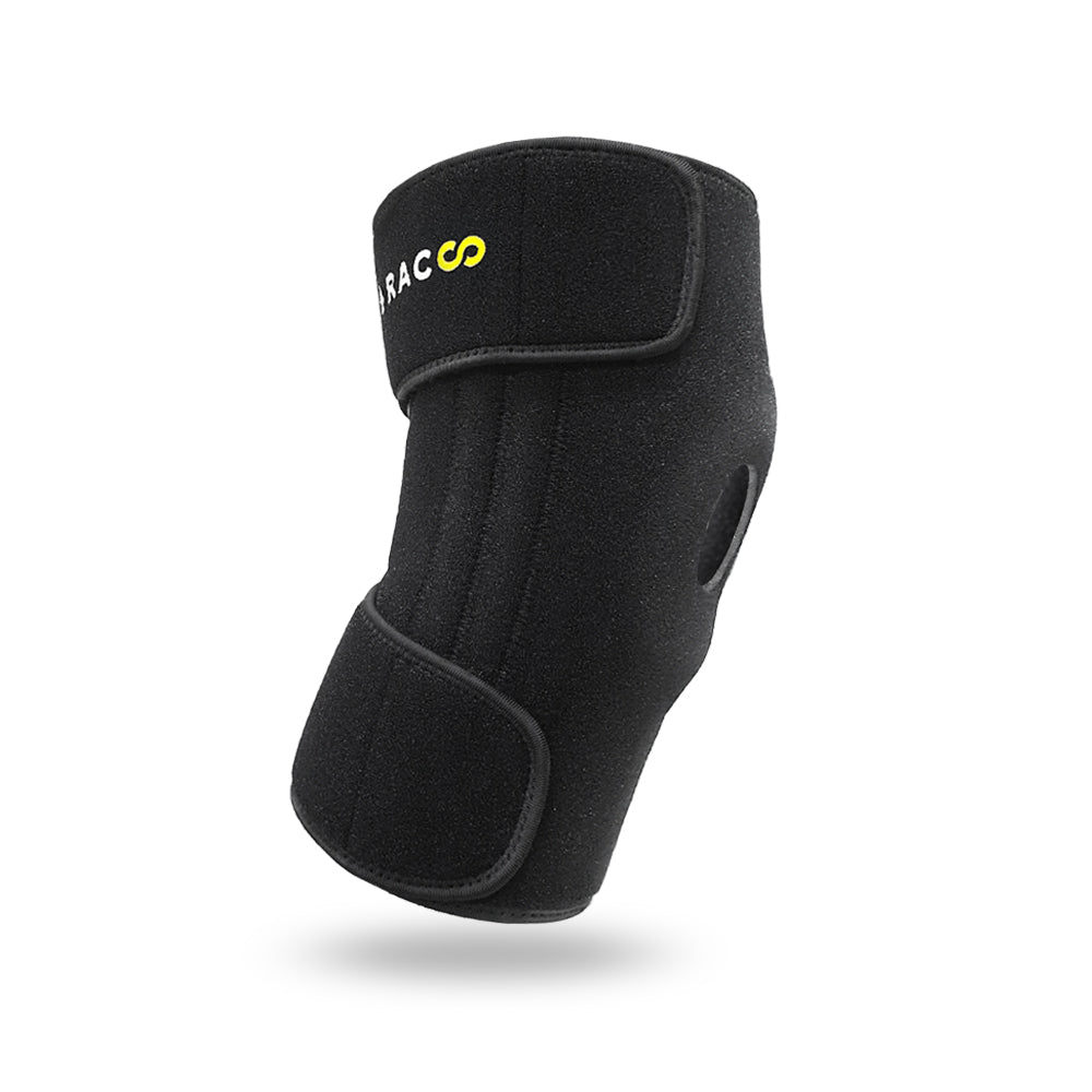 BRACOO KB30 Knee Fulcrum Wrap Dual Splints Stabilizer with Fixation Pad