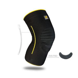 NEW ! ! (*patented)<br/>BRACOO KE60 Knee Airy Sleeve Breathable & Stabilizer w/ Ergo Cushion Pad