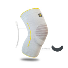 Load image into Gallery viewer, NEW ! ! &lt;br/&gt;BRACOO KE60 Knee Airy Sleeve Breathable &amp; Stabilizer w/ Ergo Cushion Pad
