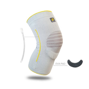 NEW ! ! <br/>BRACOO KE60 Knee Airy Sleeve Breathable & Stabilizer w/ Ergo Cushion Pad