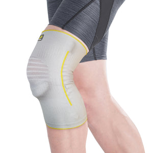 NEW ! ! (*patented)<br/>BRACOO KE60 Knee Airy Sleeve Breathable & Stabilizer w/ Ergo Cushion Pad