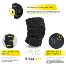 Load image into Gallery viewer, BRACOO KS10 Knee Fulcrum Wrap Comfort Fit
