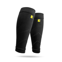 Load image into Gallery viewer, BRACOO LS70 Calf Shielder Sleeve Graduated Compression Black
