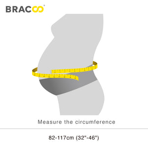 BRACOO MS61 Maternity Belt Fulcrum Wrap Easy Fit & Soft