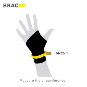 BRACOO WS11 Wrist Fulcrum Wrap Easyfit with Splint